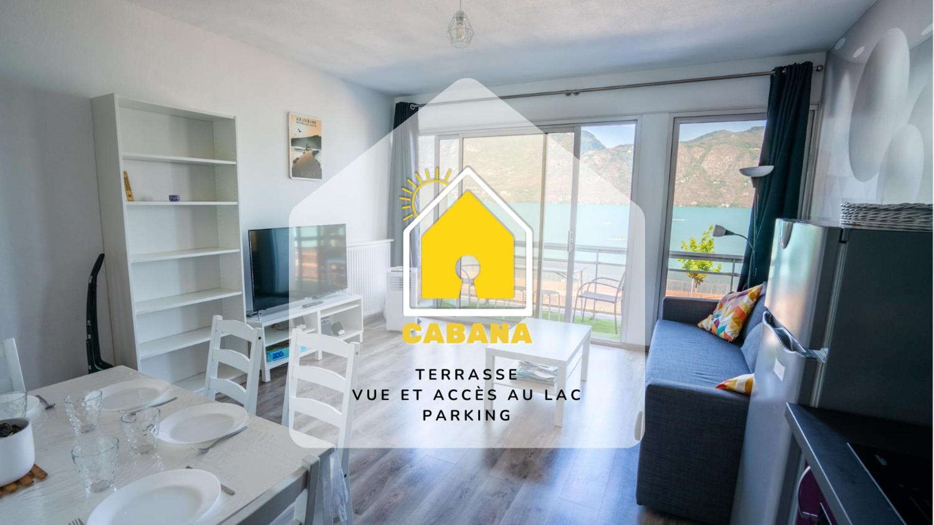Cabana & Fenetre Sur Lac - Terrasse & Parking Tresserve Екстериор снимка
